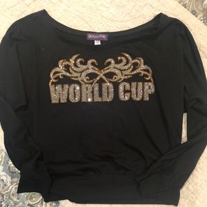 World Cup Allstars Long Sleeved Blinged Shirt